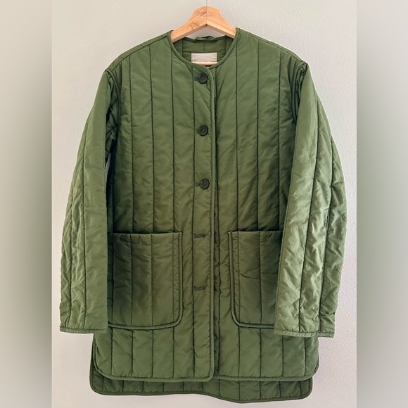 Everlane Jackets & Blazers - EOlive Green Quilted Women's Jacket